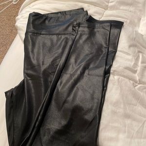 Target faux leather leggings